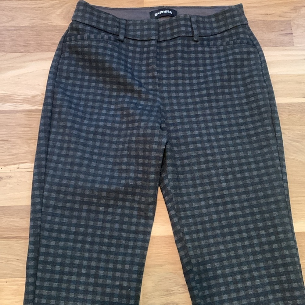 Express Columnist Barely Boot Mid Rise Stretch Pl… - image 3